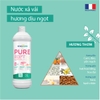 Nước xả vải hương dịu ngọt với nguyên liệu từ tự nhiên Stanhome Pure Soft White Comfort