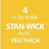 Sáp thơm khử mùi Stanhome Stan Wick Christmas Spirit 250ml hương thơm từ cây thông và khuynh diệp