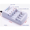 Sạc pin AA 4 viên