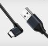 Dây USB TYPE-C vuông góc 2.0 30cm