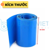 Màng co pin PVC 90mm bọc cell pin 18650 dài 30mm
