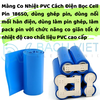 Màng co pin PVC 90mm bọc cell pin 18650 dài 30mm