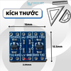 Mô-đun chuyển đổi mức 2 chiều 3.3V-5V 5V-3.3V IIC UART SPI TTL