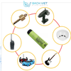 pin 18650 EVE xanh dung lượng 2500mah 12c xả 30a