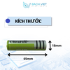 pin 18650 EVE xanh dung lượng 2500mah 12c xả 30a