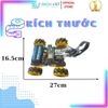 Xe điều khiển từ xa dùng tay cầm ps3 không dây tích hợp tay gắp 2 bậc