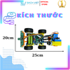 Xe robot gắp vật, cơ chế nâng hạ, điều khiển từ xa dùng tay cầm PS3
