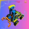 Xe robot gắp vật, cơ chế nâng hạ, điều khiển từ xa dùng tay cầm PS3