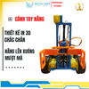 Xe robot gắp vật, cơ chế nâng hạ, điều khiển từ xa dùng tay cầm PS3