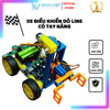 Xe robot gắp vật, cơ chế nâng hạ, điều khiển từ xa dùng tay cầm PS3