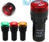 AD16-22SM AC220V đèn báo nguồn có còi