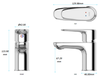 voi-lavabo-inax-lfv-1112s-nong-lanh-cao-cap