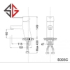 voi-nong-lanh-lavabo-caesar-b305c