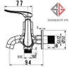 voi-sen-tam-lanh-american-standard-arr-a-7604c