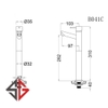 voi-lanh-lavabo-caesar-b041cu-cao-co