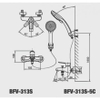 voi-sen-nong-lanh-inax-bfv-313s-5c