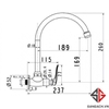voi-bep-american-standard-arr-a-7115j-lanh
