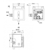 van-xa-tieu-cam-ung-toto-due126upk-dung-pin