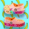Dép cá sấu Crocs trẻ em Hatchlings có ĐÈN hồng nhạt