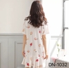 Đầm ngủ cho nữ hình quả thanh long màu trắng