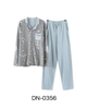 Set đồ mặc nhà cho nữ hình chó Pull màu xám xanh