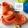 Giày sandal Crocs Swiftwater cho bé màu Cam