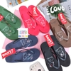Dép kẹp nữ Feetlove 5 cm xanh lá hình con thỏ