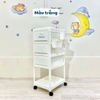 Tủ nhựa dùng để đựng quần áo, đồ dùng cá nhân. Mã hàng FL-0097-4T