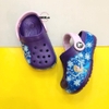 Dép cá sấu Crocs trẻ em Elsa có ĐÈN màu tím