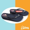 Dép Lào Feetlove 3 cm xanh đen hình con sư tử