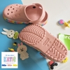 Dép cá sấu Crocs trẻ em DREW màu hồng nhạt