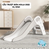 Cầu trượt (cầu tuột) khủng long CAYABE Holla màu xám trắng cho bé