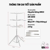 Cây sào phơi đồ inox 3 tầng 60 KẸP HONPER thông minh gấp gọn đa năng treo quần áo