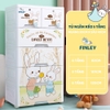 Tủ nhựa dùng để đựng quần áo và đồ dùng. Mã hàng FL-0181-THỎ CON