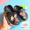 Dép cá sấu Crocs trẻ em Baya màu Đen
