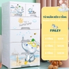 Tủ nhựa dùng để đựng quần áo và đồ dùng. Mã hàng FL-0181-VOI CON ELEPHANT