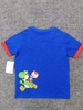 Áo thun bé trai Super Mario màu xanh dương