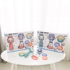 Set đồ chơi sơ sinh 5 món xúc xắc, gặm nướu CAYABE Umoo cho bé màu xanh/ đỏ UM-1058