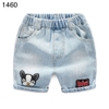 Quần short Jean bé trai Puppy màu xanh nhạt