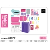 Đồ chơi BOWA 8257 - Vali trang điểm kèm búp bê 31 chi tiết, Có dùng pin mã 8257