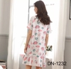 Đầm ngủ cho nữ hình kem dưa hấu màu trắng