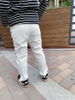 Quần dài bé trai vải kaki màu trắng