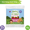 Bánh Quy Ăn Dặm Biscotti Vị Dâu Và Chuối HEINZ 60g (Ít Đường)