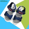 Giày sandal trẻ em màu xanh navy thể thao chữ B