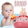 Đồ chơi cho bé tắm phi thuyền xoay CAYABE Umoo phun nước tự động hình thỏ hồng