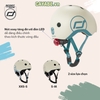 Mũ bảo hộ đội đầu cho bé Scoot and Ride đi xe đạp, xe scooter, chơi thể thao (màu cam đào - Peach) - size XXS/ S