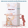 Tủ nhựa dùng để đựng quần áo và đồ dùng. Mã hàng FL-0181-GẤU CON TEDDY