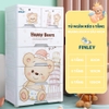 Tủ nhựa dùng để đựng quần áo và đồ dùng. Mã hàng FL-0181-GẤU CON TEDDY