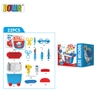 Đồ chơi BOWA 8358CB - Xe bác sĩ 22 chi tiết, Có dùng pin mã 8358CB