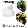 Miếng chống đọng sương nón bảo hiểm Pinlock 70 cho nón AGV K1, K3, K5, Trada-compact